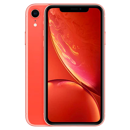 iPhone XR coral